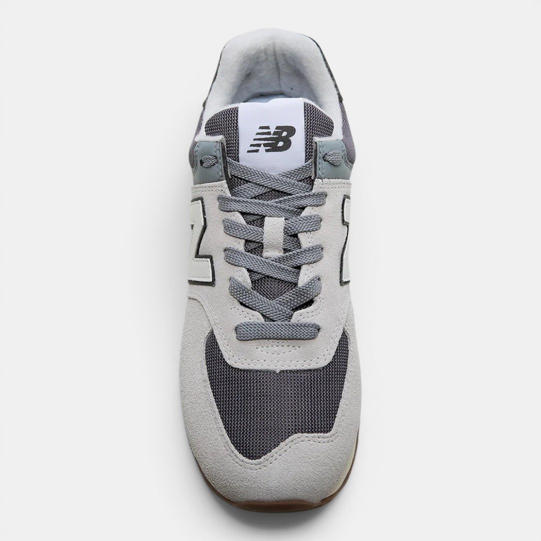 Tênis New Balance 574v2 Unisex Cinza Cinza 3