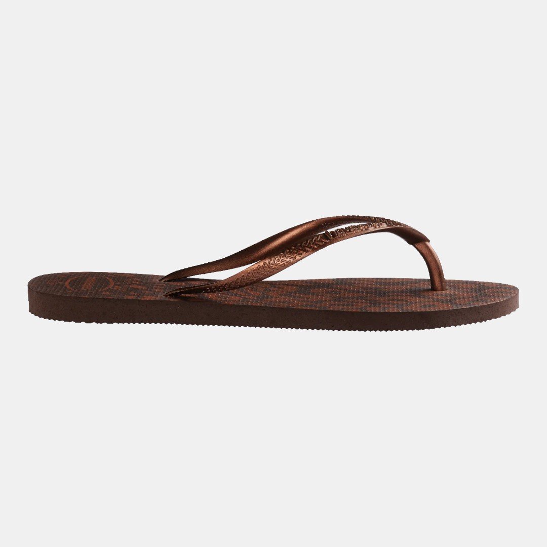 Chinelo Havaianas Slim Animals Marrom Marrom 3