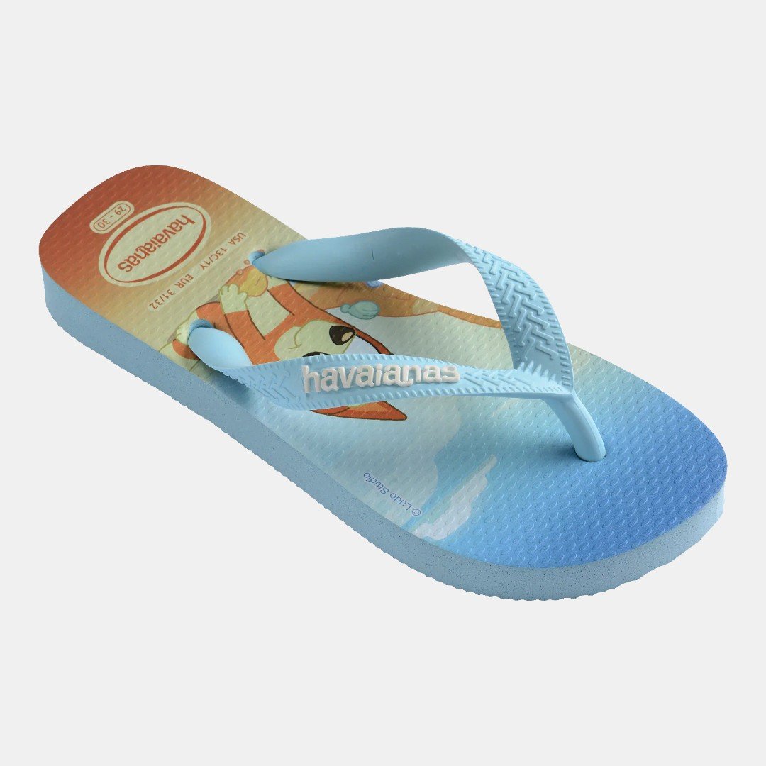 Chinelo Havaianas Infantil Bluey Azul Azul 2