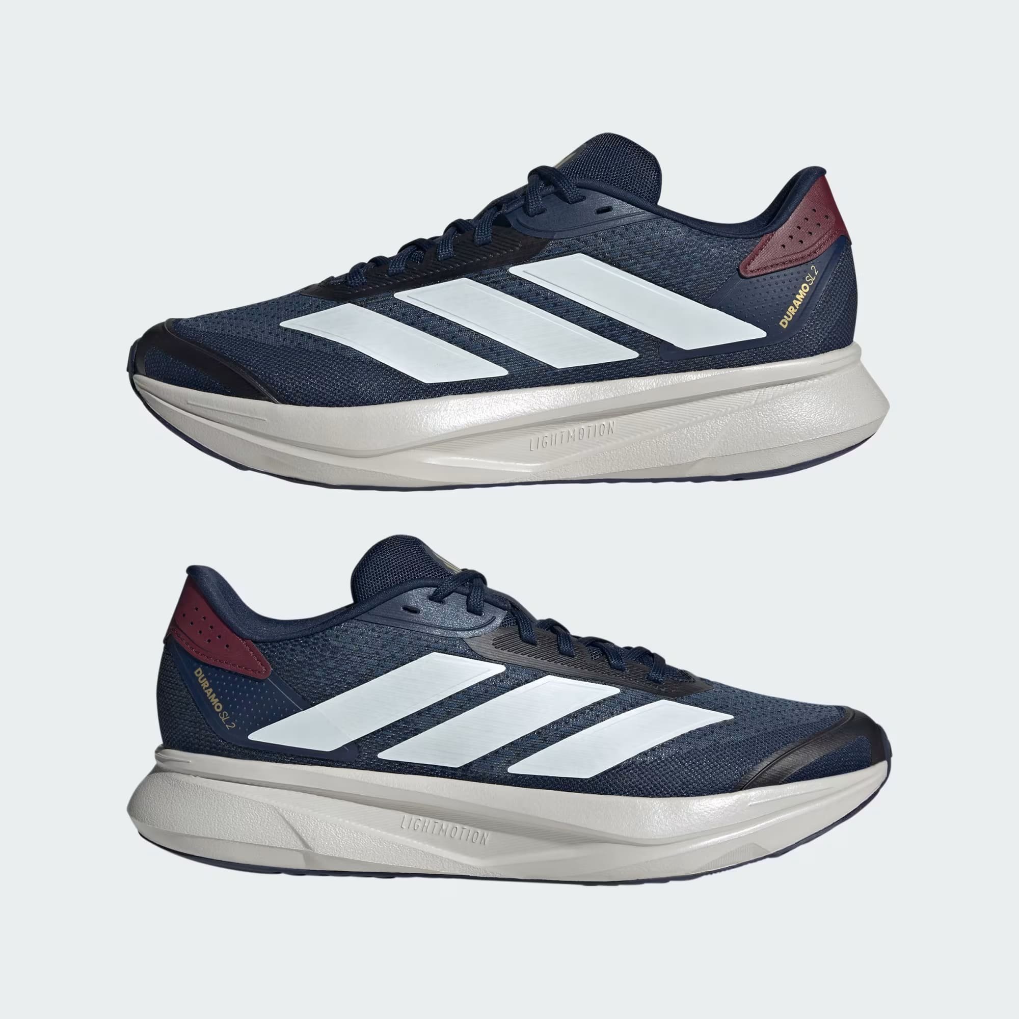 Tênis Adidas de Corrida Duramo SL 2 Cinza com Azul Cinza 7
