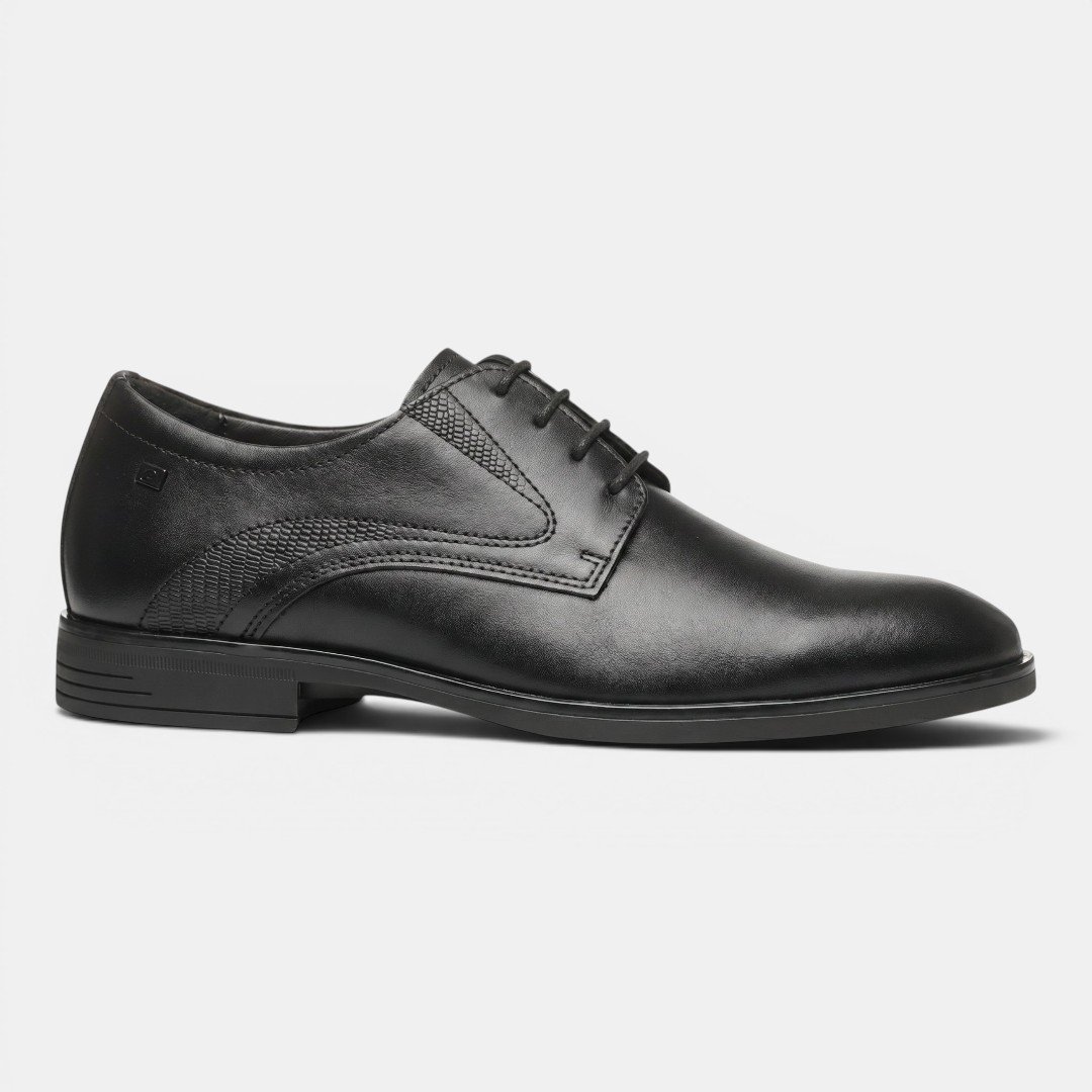 Sapato Social Pegada Masculino Em Couro Preto