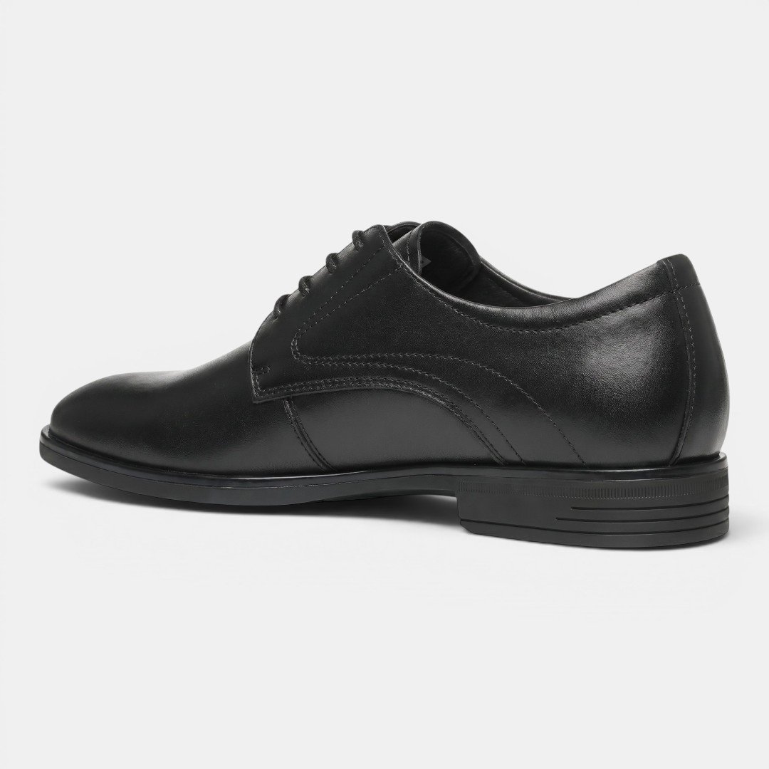 Sapato Social Pegada Masculino Em Couro Preto Preto 4