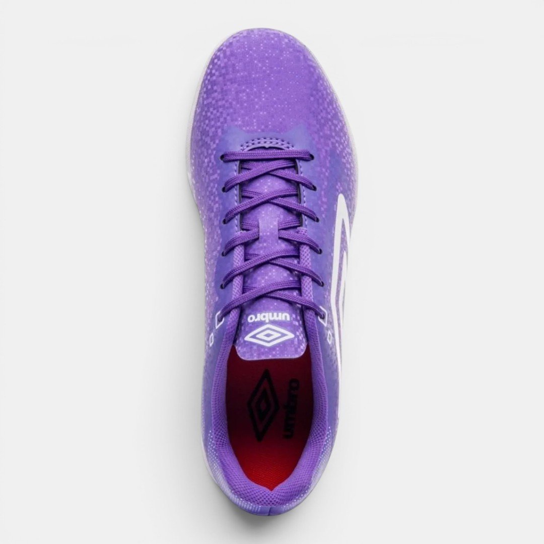 Chuteira Futsal Umbro Techno II Roxa Roxo 3