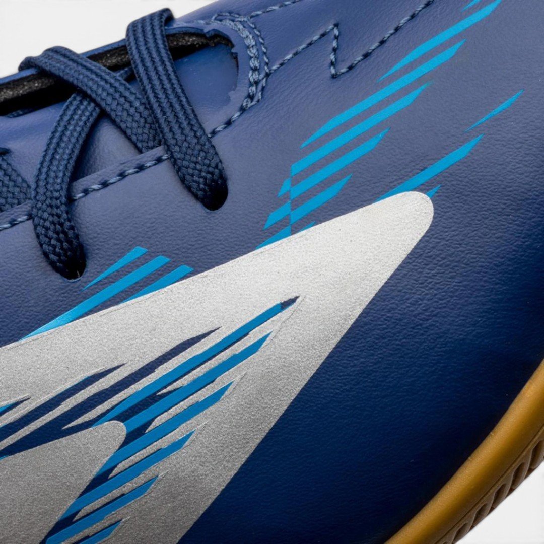 Chuteira Futsal Umbro Invictus Infantil Azul Marinho Azul 8