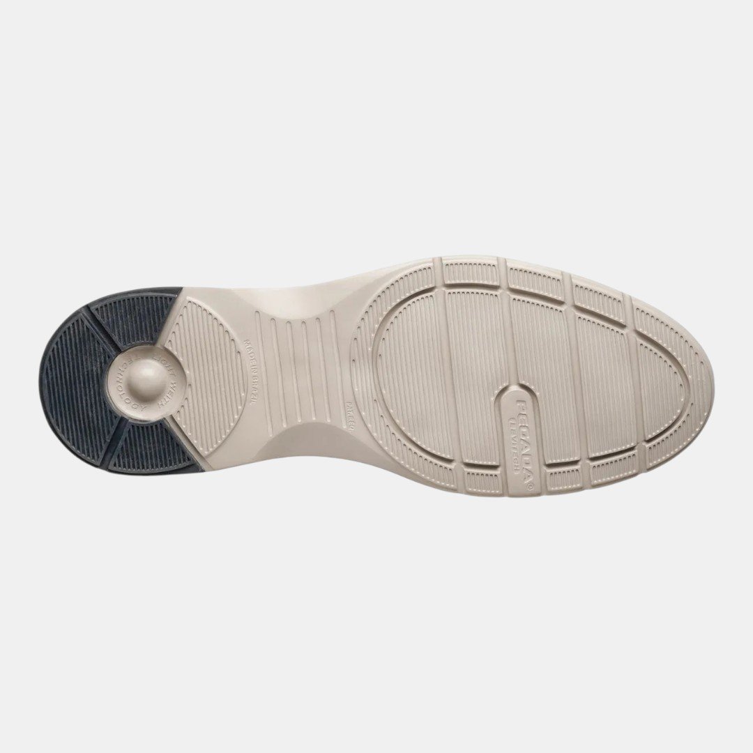 Sapato Casual Pegada Masculino Em Couro Marrom Marrom 5
