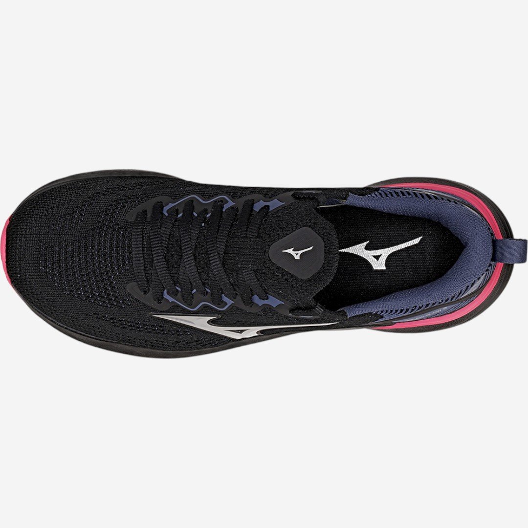 Tênis De Corrida Mizuno Glow 3 Feminino Preto Preto 5