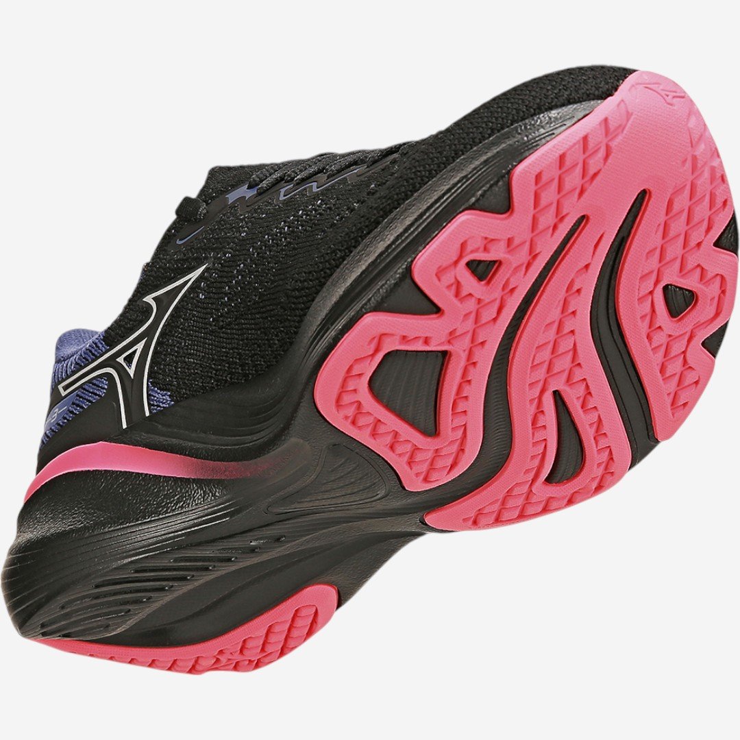 Tênis De Corrida Mizuno Glow 3 Feminino Preto Preto 7