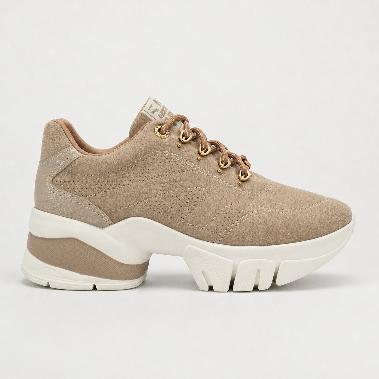 Tênis Ramarim R80 Suede Bege