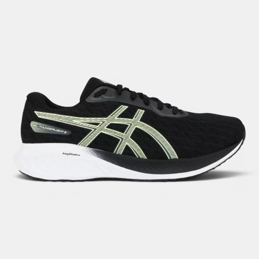 Tênis Asics Gel-Thunderlight 2 Masculino Preto com Amarelo