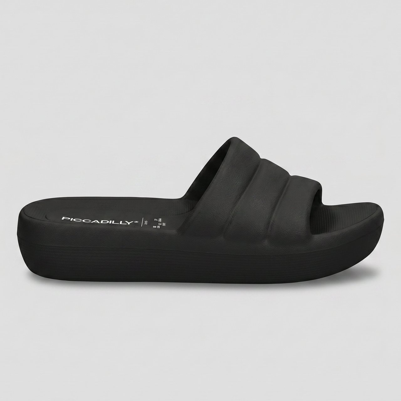 Chinelo Nuvem Marshmallow Piccadilly Preto