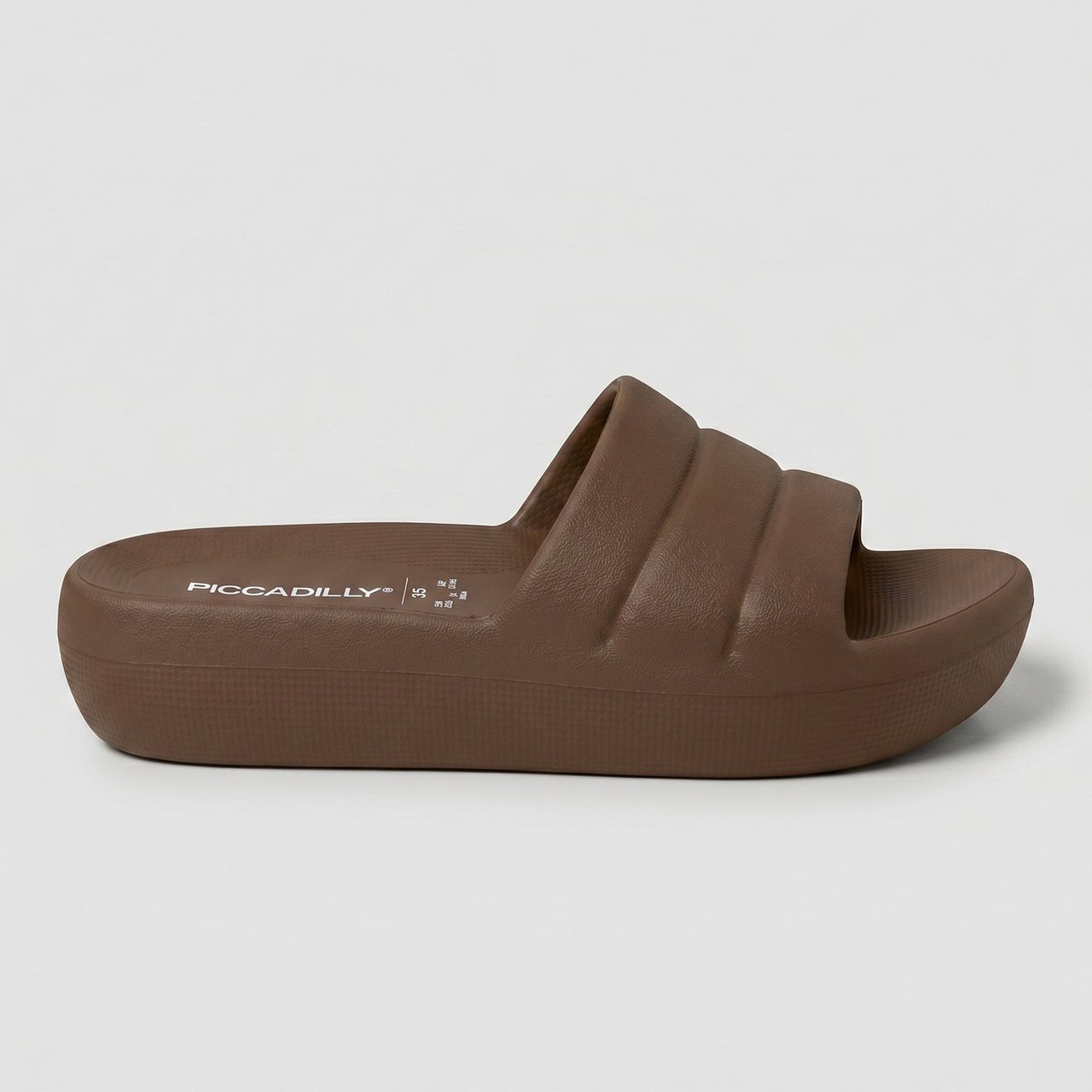 Chinelo Nuvem Marshmallow Piccadilly Marrom