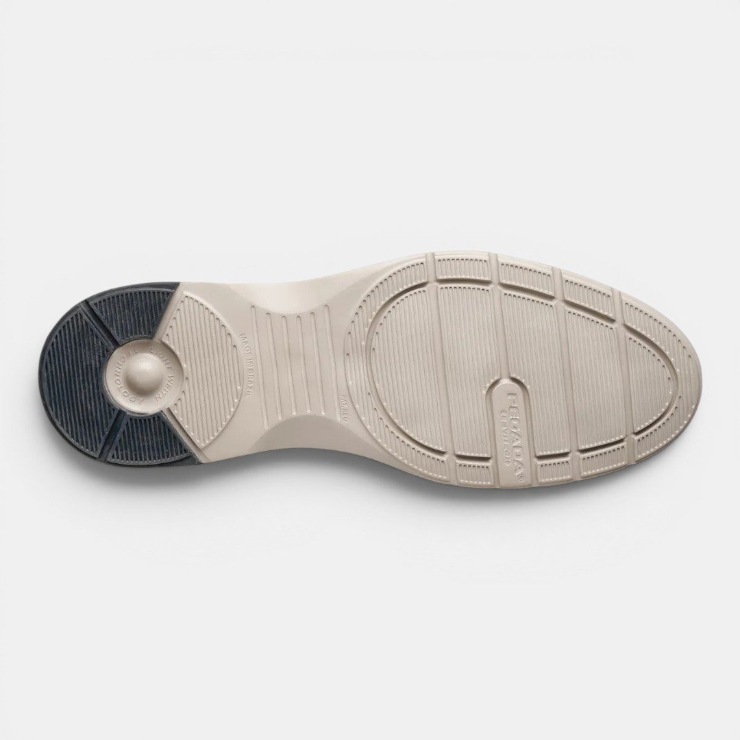 Sapato Casual Pegada Masculino Em Couro Marrom Marrom 4