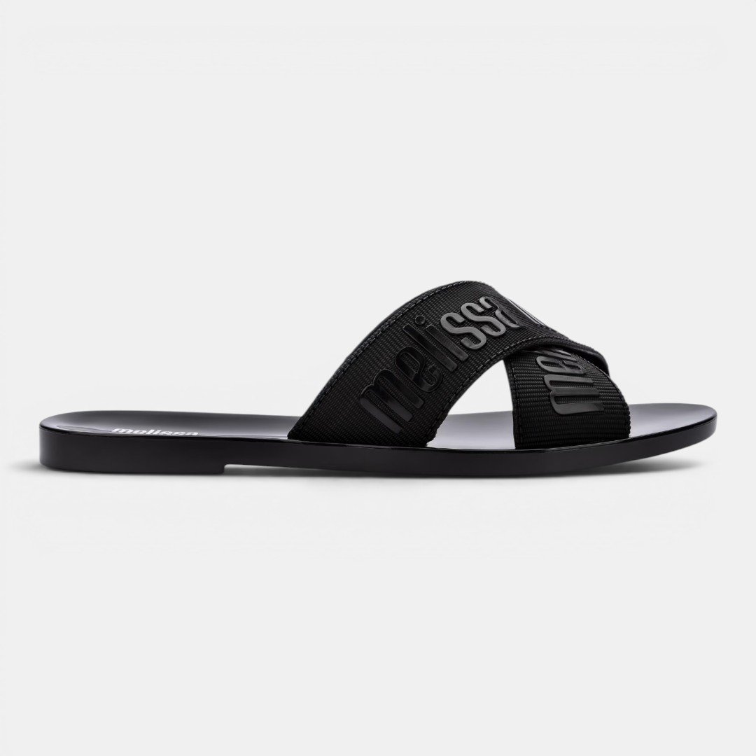 Chinelo Melissa M-Lover Slide Preto