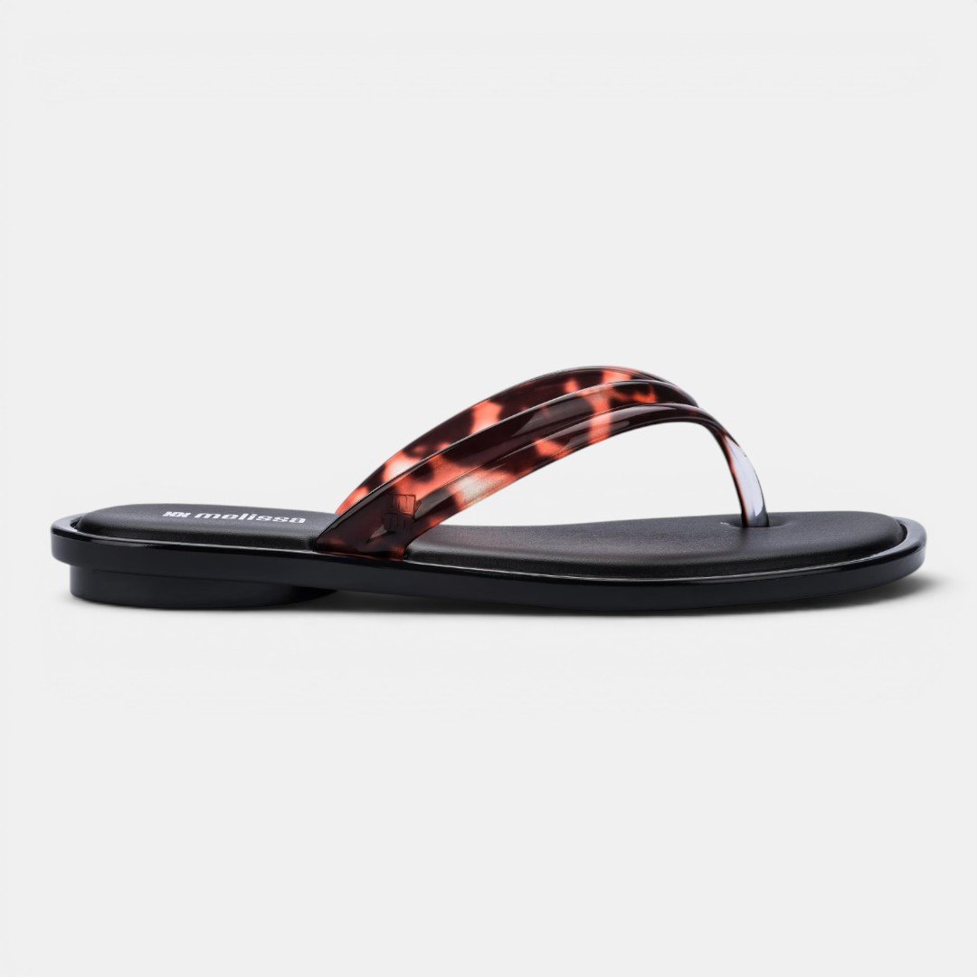 Chinelo Melissa Wave Flip Flop Preto