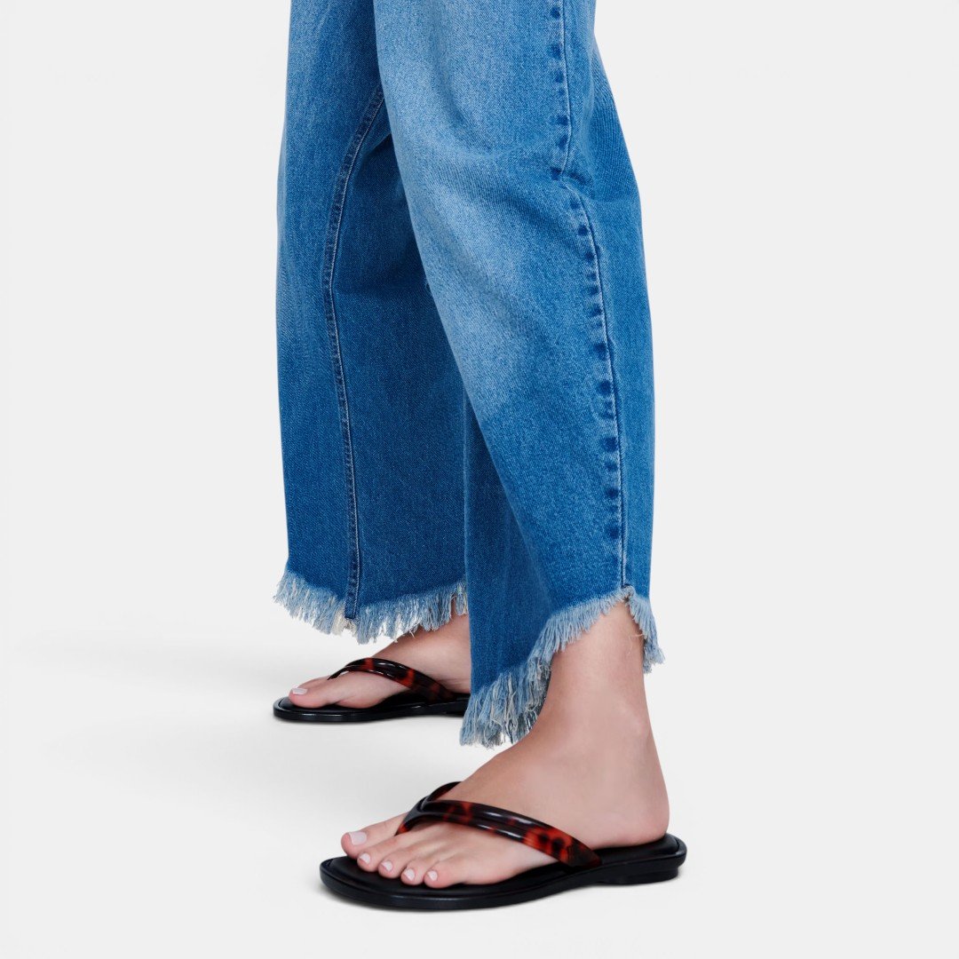Chinelo Melissa Wave Flip Flop Preto Preto 3