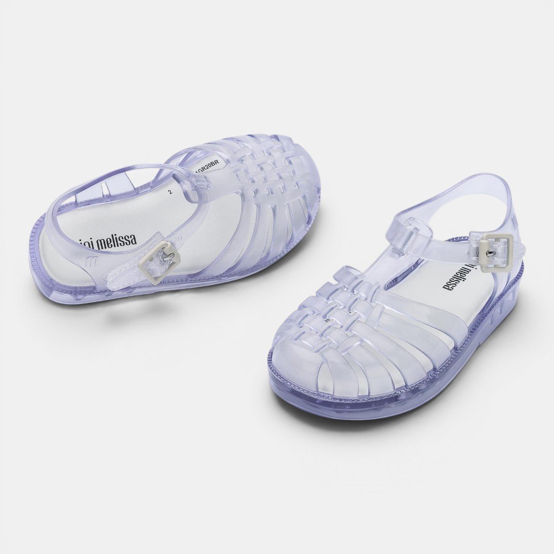 Sandália Mini Melissa Possession De Bebê Transparente Transparente 4