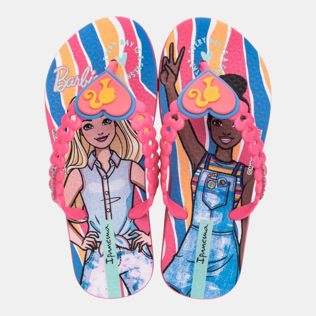 Chinelo Ipanema Barbie Style Infantil Rosa