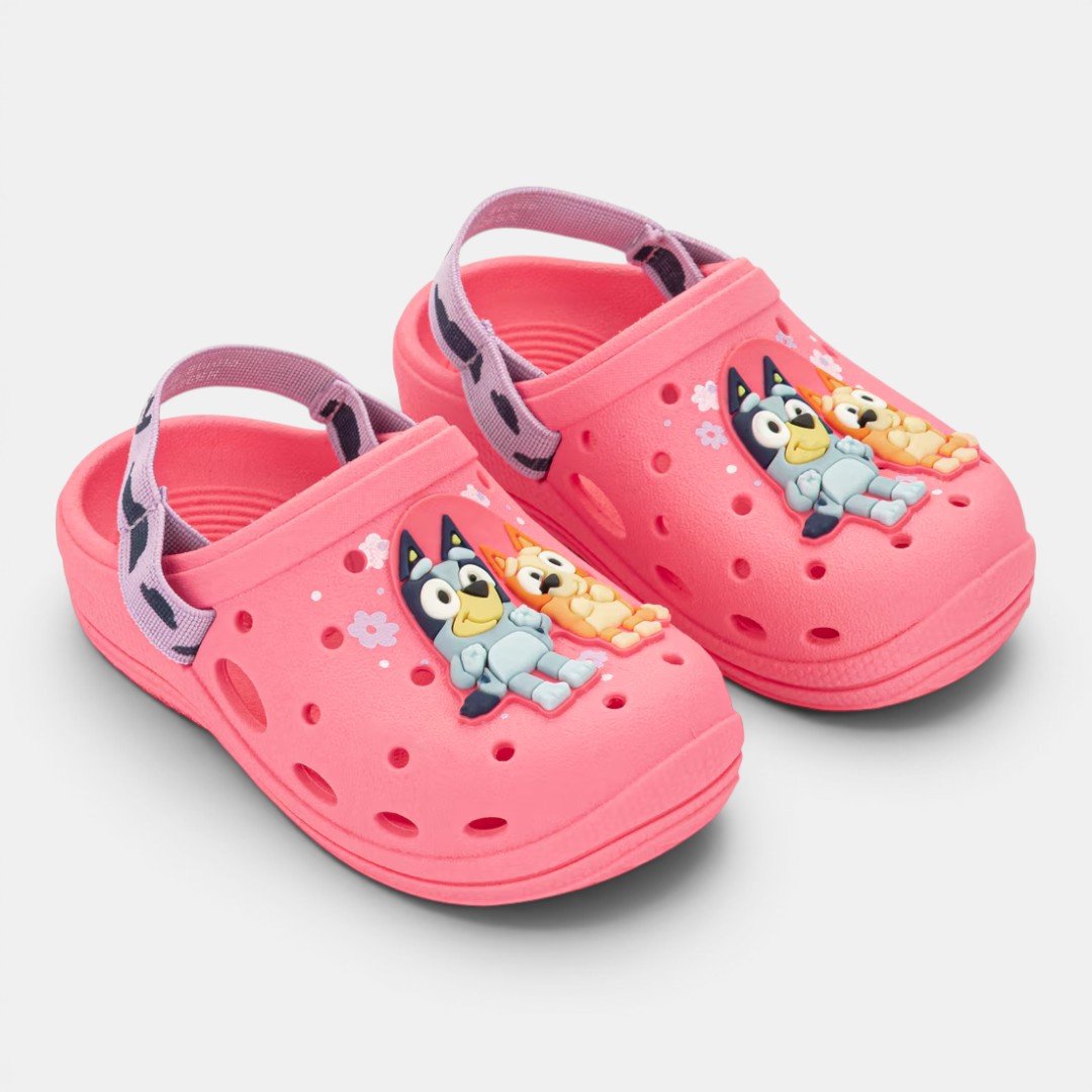 Babuche Bluey Moments Baby Grendene Rosa Rosa 2