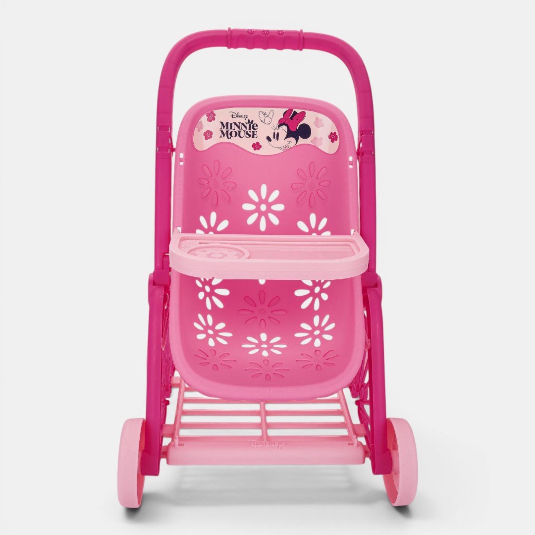 Sandália de Bebê Rosa Minnie Disney Baby Time Grendene Kids Rosa 3