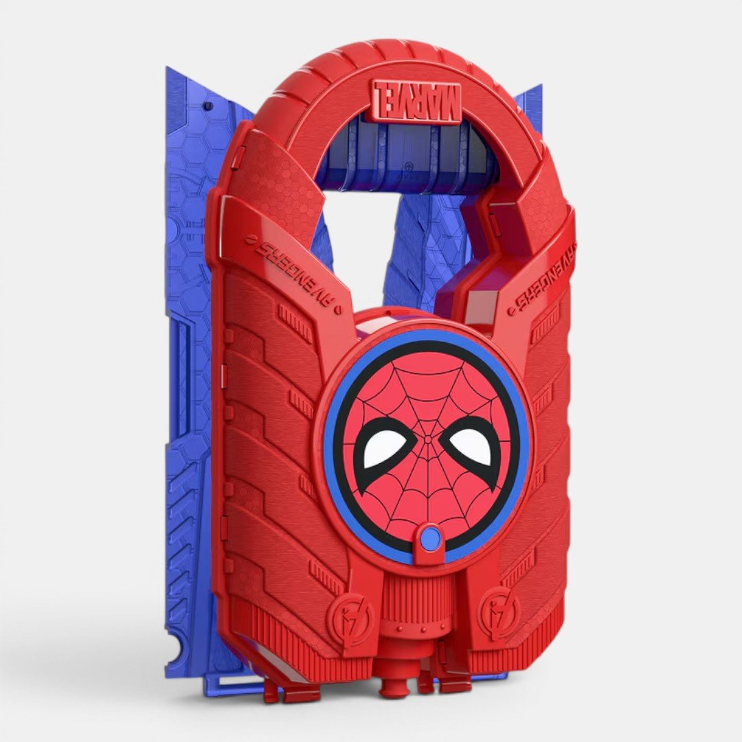 Babuche Marvel Aqua Force Infantil Azul Homem Aranha Azul 3