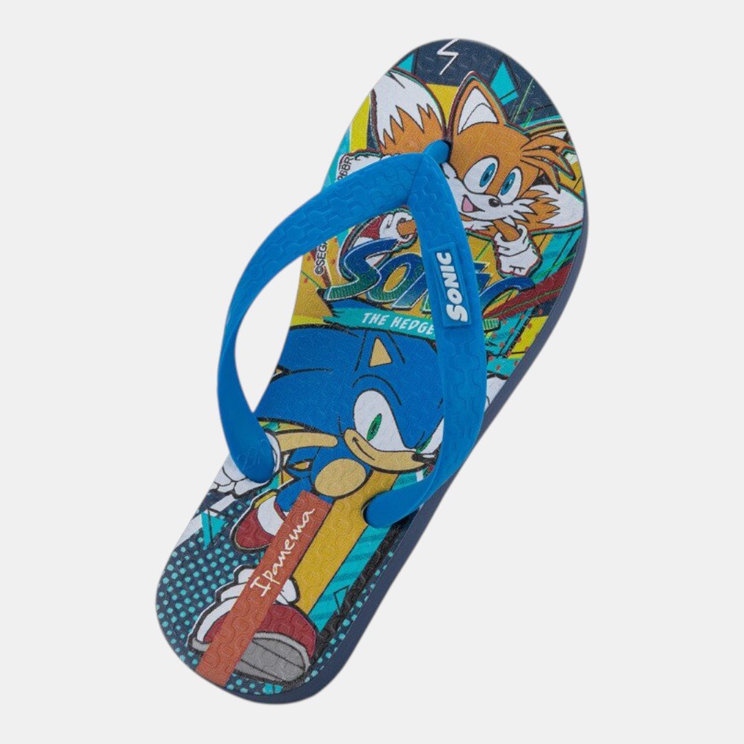 Chinelo Ipanema Sonic Lets Infantil Azul Azul 4