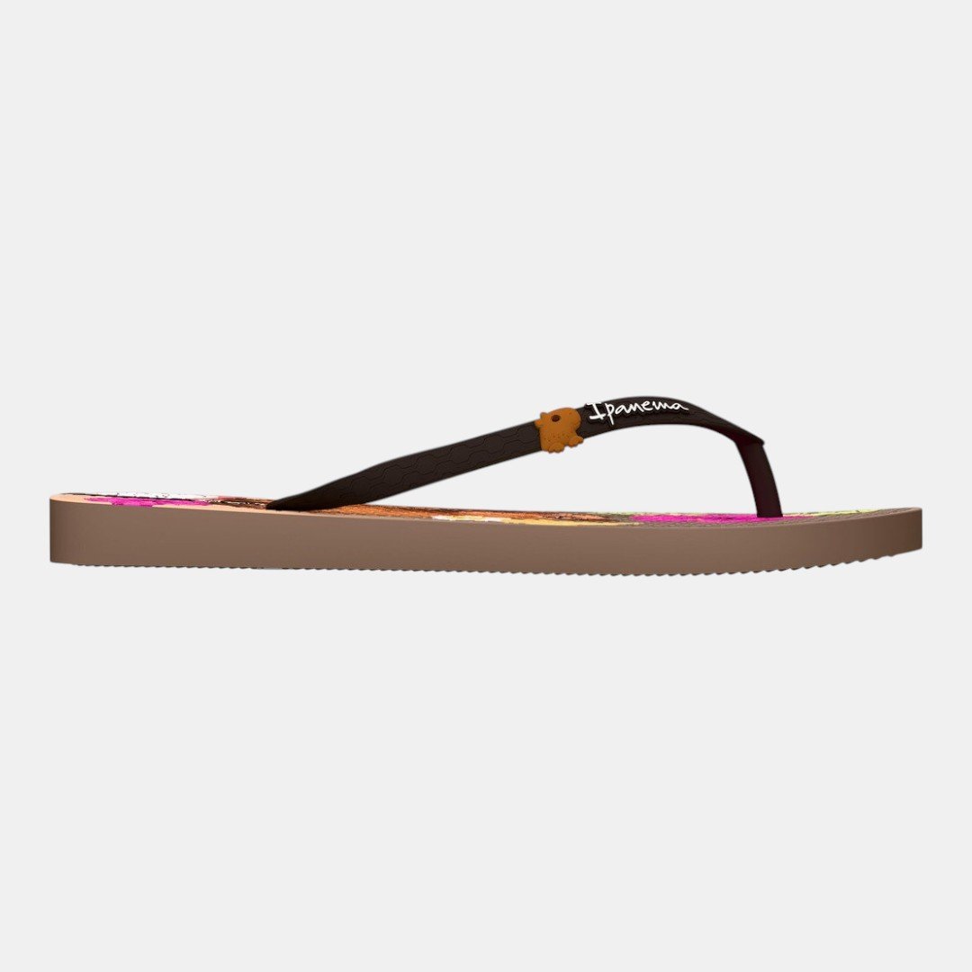 Chinelo de Dedo Pets Pop Ipanema Capivara Marrom Marrom 2