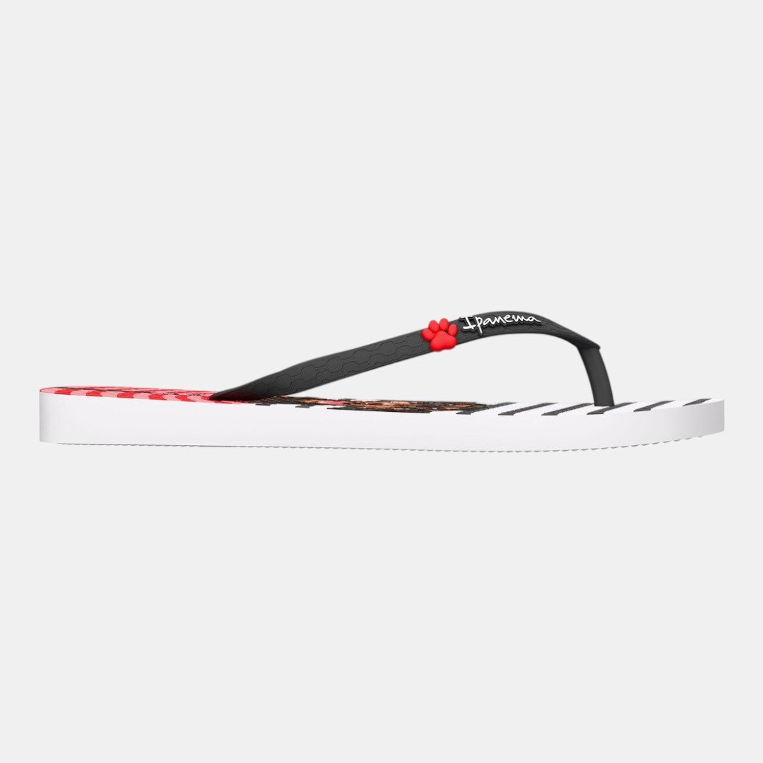 Chinelo de Dedo Pets Pop Ipanema Cachorro Branco Branco 2