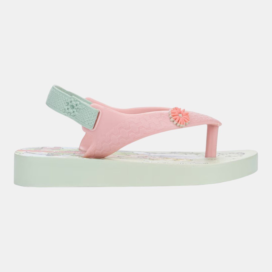 Chinelo De Elástico Ipanema Disney Happy Baby Tinker Bell Verde Verde 3