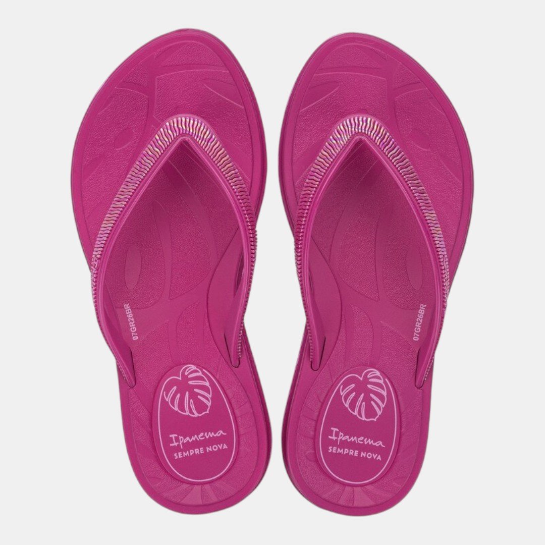Chinelo Ipanema Shine Infantil Rosa
