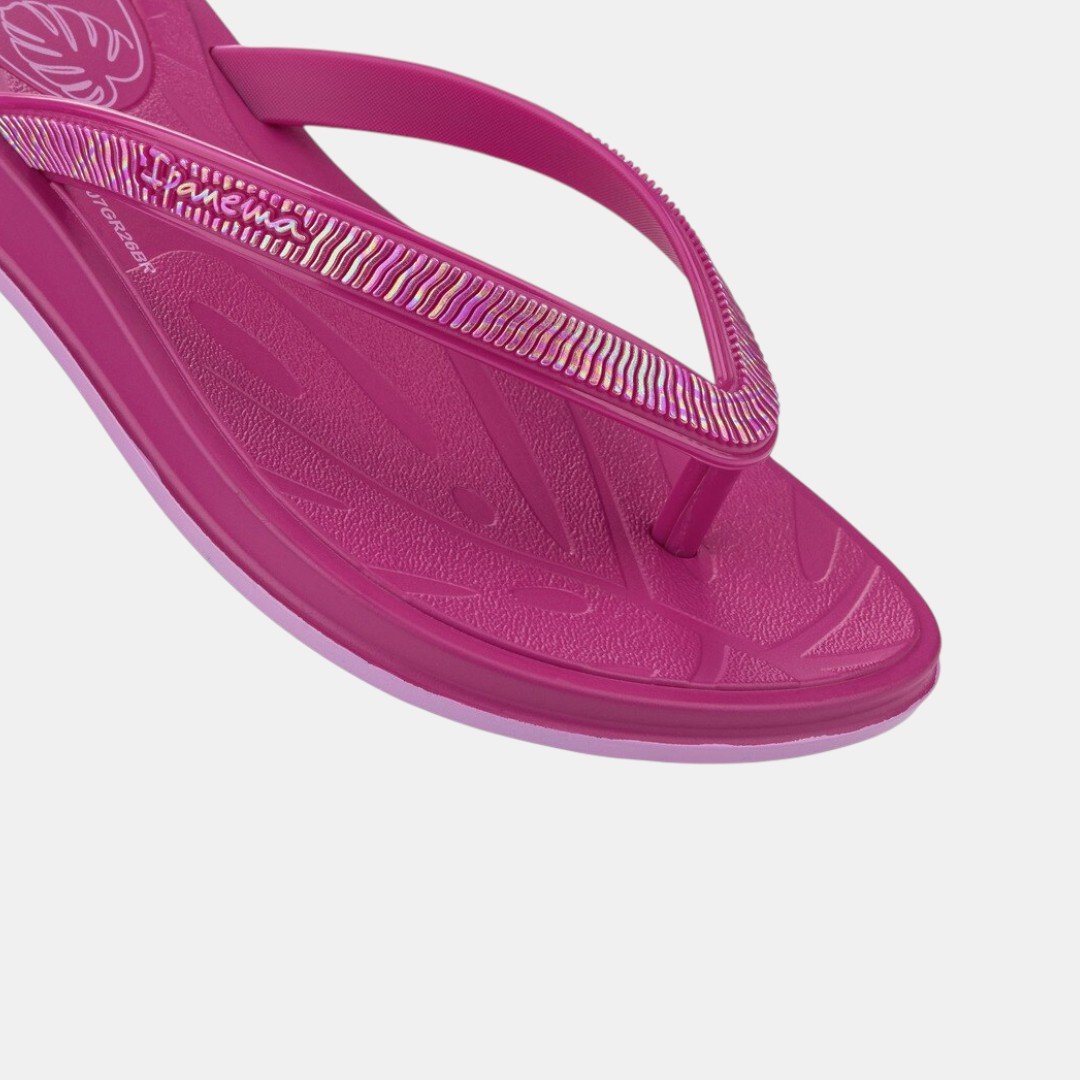 Chinelo Ipanema Shine Infantil Rosa Rosa 4