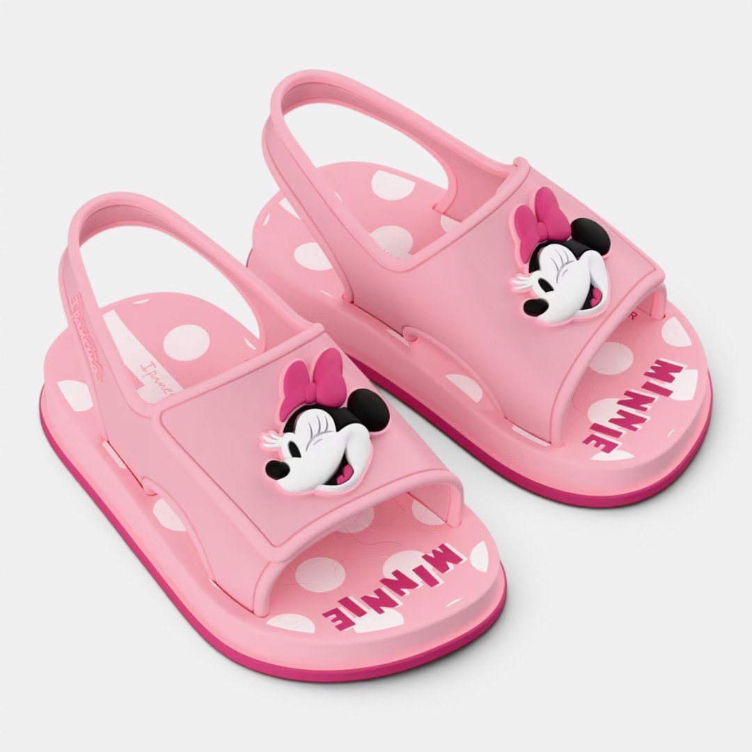 Sandália Ipanema Disney Magic Baby Minnie Rosa Rosa 3