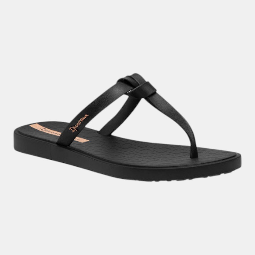 Chinelo Ipanema Nó Feminino Preto Preto 2