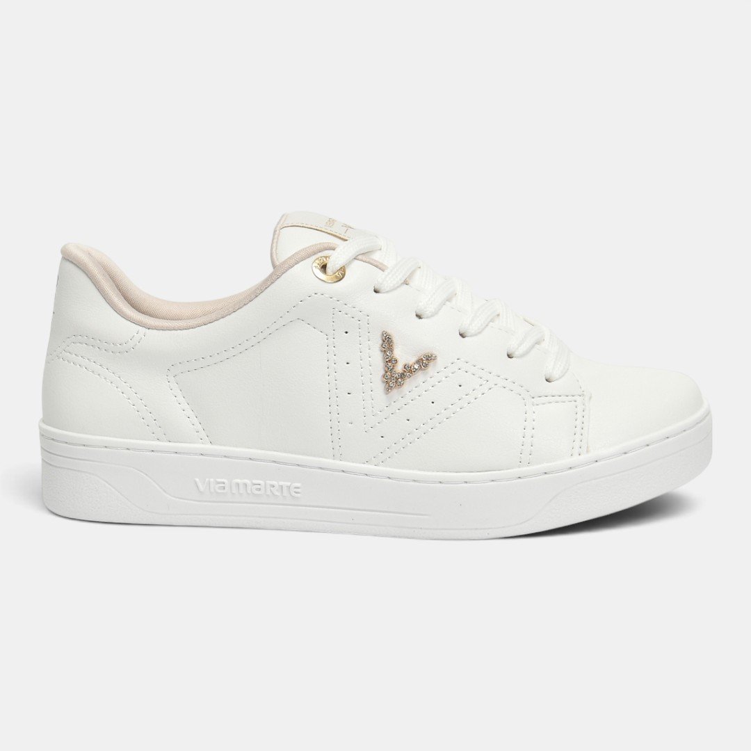 Tênis Via Marte Casual Feminino Branco