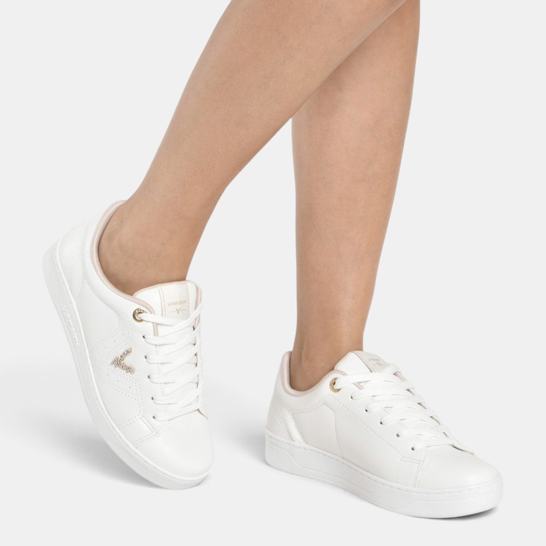 Tênis Via Marte Casual Feminino Branco Branco 3