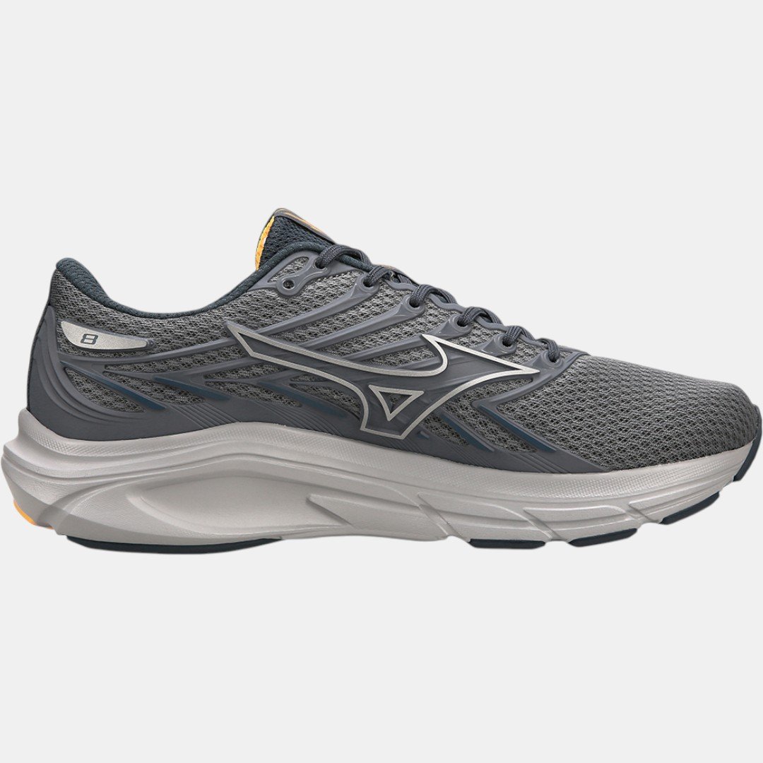 Tênis de Corrida Masculino Mizuno Jet 8 Cinza Azul 4