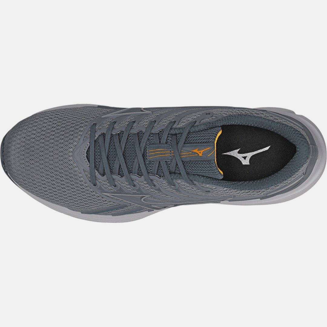 Tênis de Corrida Masculino Mizuno Jet 8 Cinza Azul 5