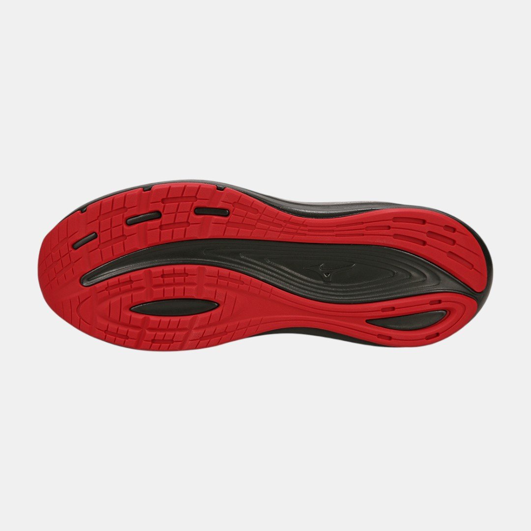 Tênis De Corrida Mizuno Enigma 3 Preto com Vermelho Preto 3