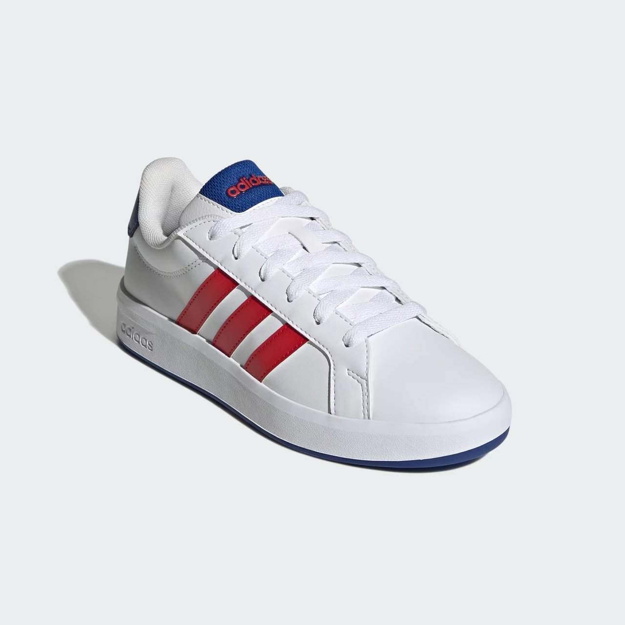 Tênis Adidas Grand Court 3.0 Infantil Branco Branco 2