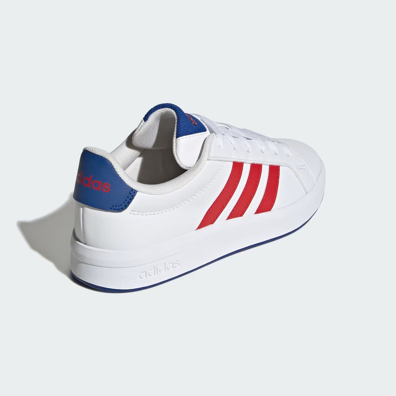 Tênis Adidas Grand Court 3.0 Infantil Branco Branco 5