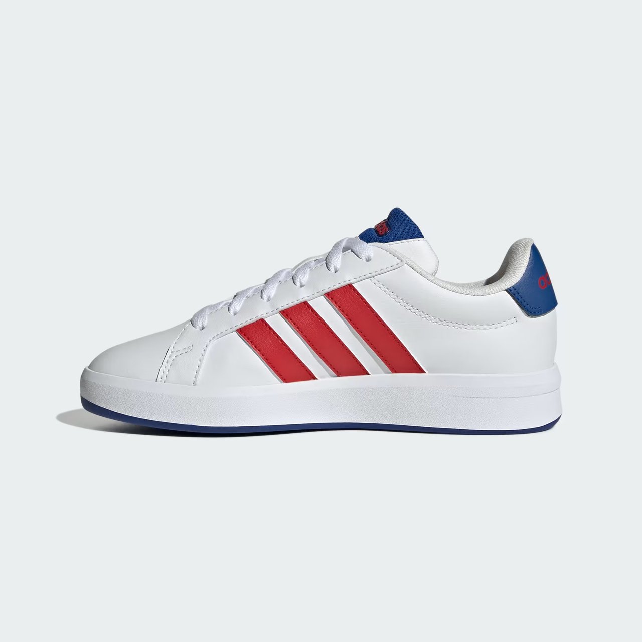 Tênis Adidas Grand Court 3.0 Infantil Branco Branco 6
