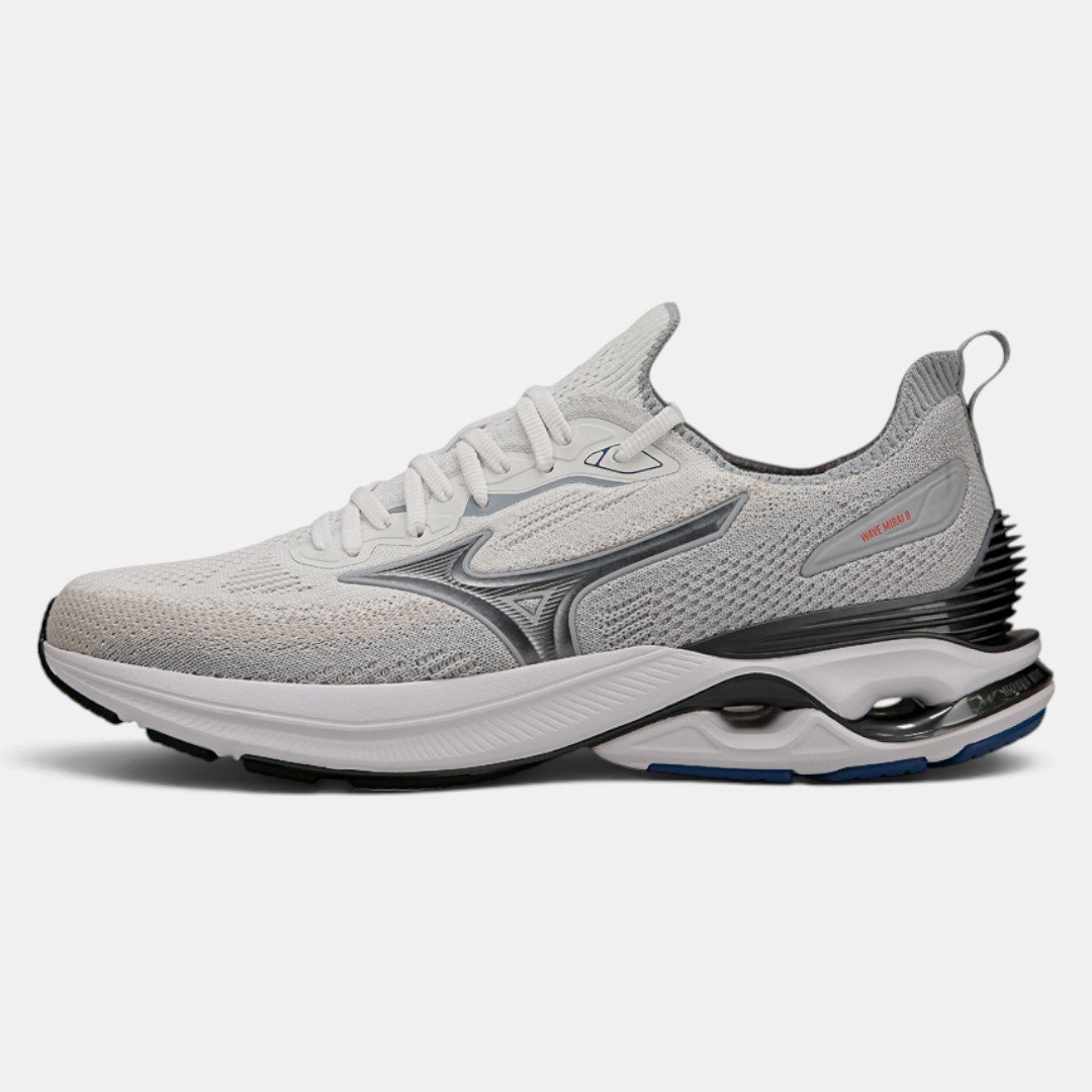 Tênis De Corrida Mizuno Wave Mirai 8 Branco