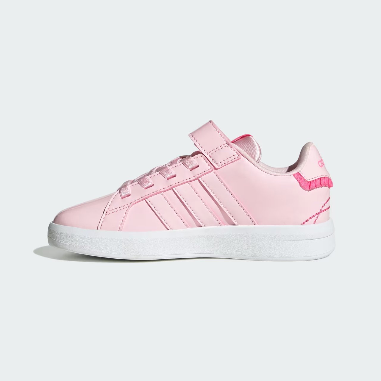 Tênis Adidas Grand Court 3.0 Feminino Infantil Rosa Rosa 6