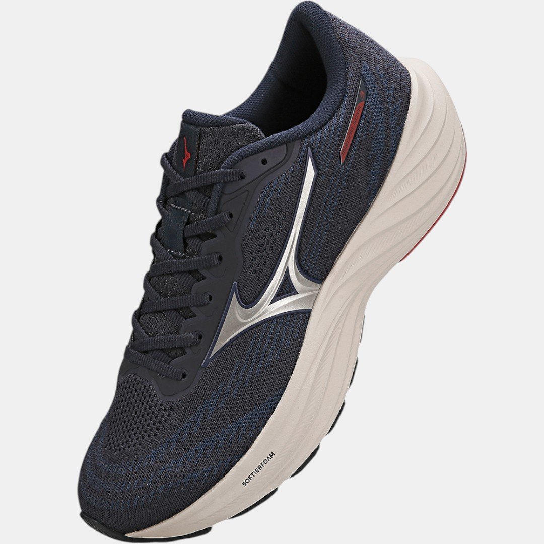 Tênis De Corrida Mizuno Goya 3 Azul Marinho Azul 2