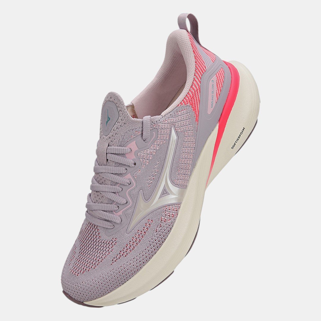Tênis De Corrida Mizuno Glow 3 Feminino Lilás Roxo 2
