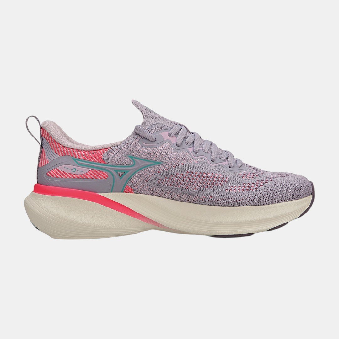 Tênis De Corrida Mizuno Glow 3 Feminino Lilás Roxo 4