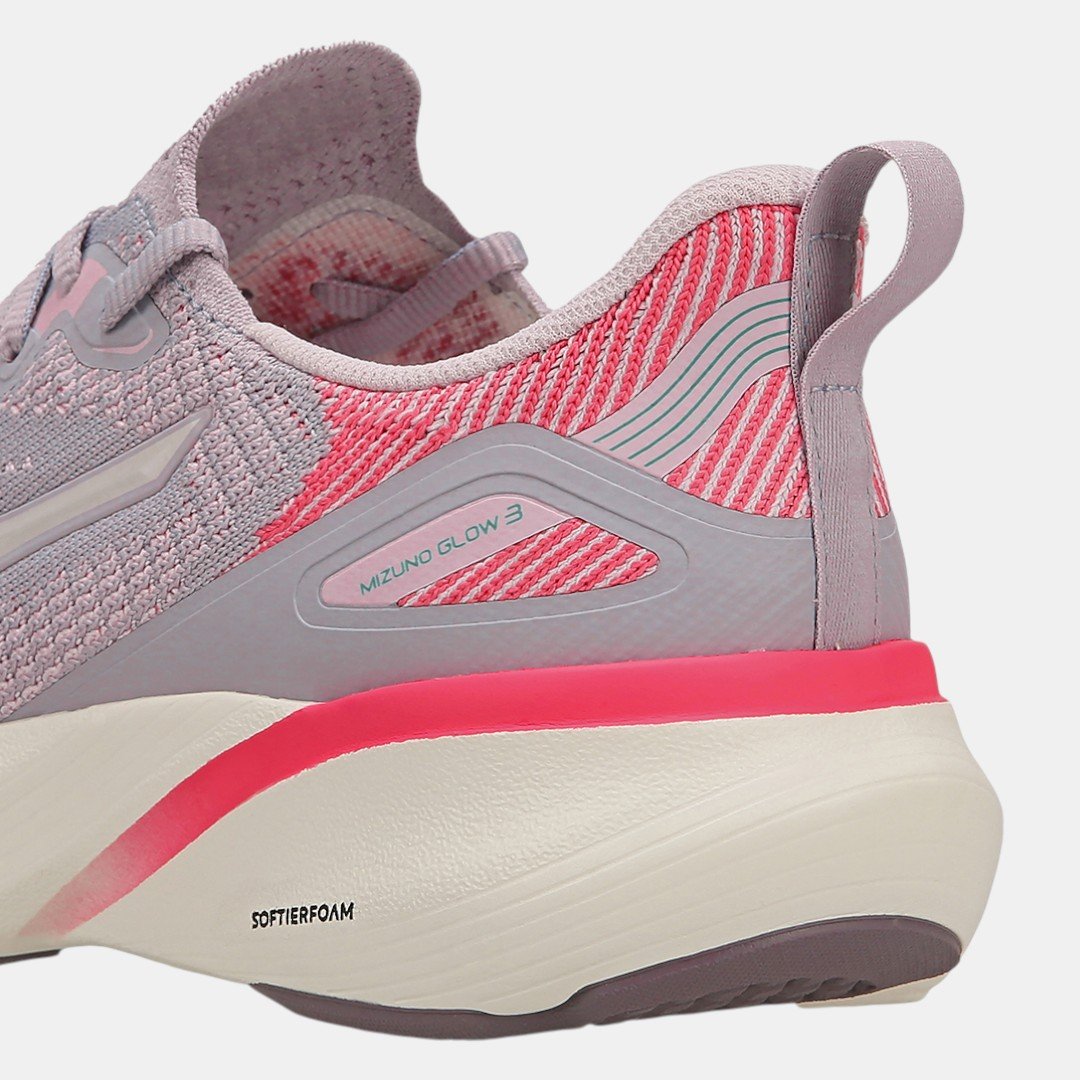 Tênis De Corrida Mizuno Glow 3 Feminino Lilás Roxo 8