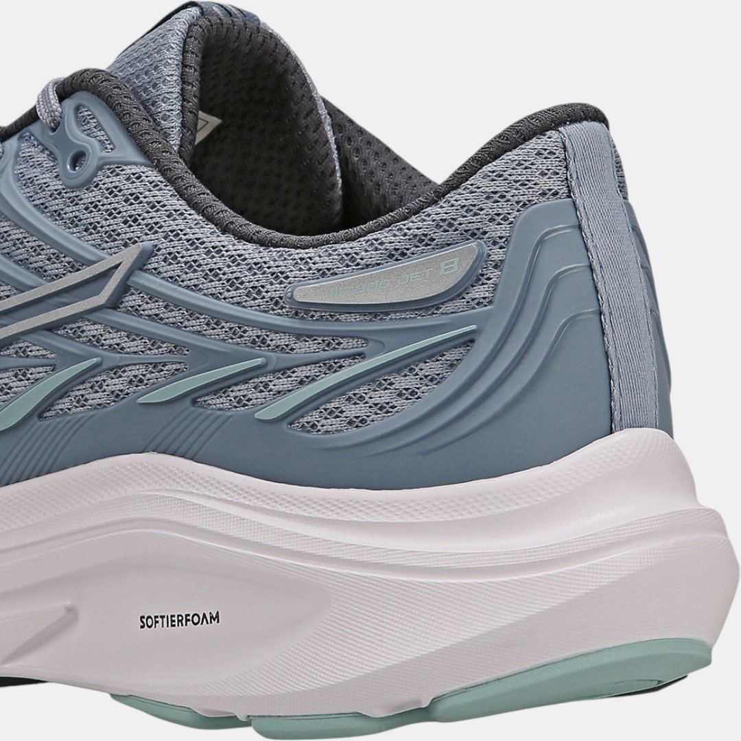 Tênis De Corrida Feminino Mizuno Jet 8 Azul Azul 8