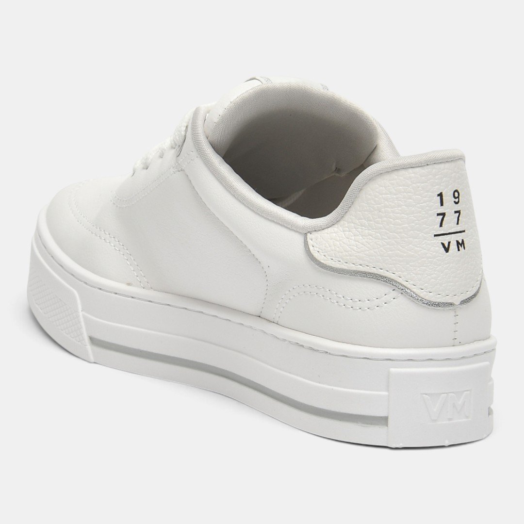 Tênis Via Marte Casual Feminino Branco Branco 3