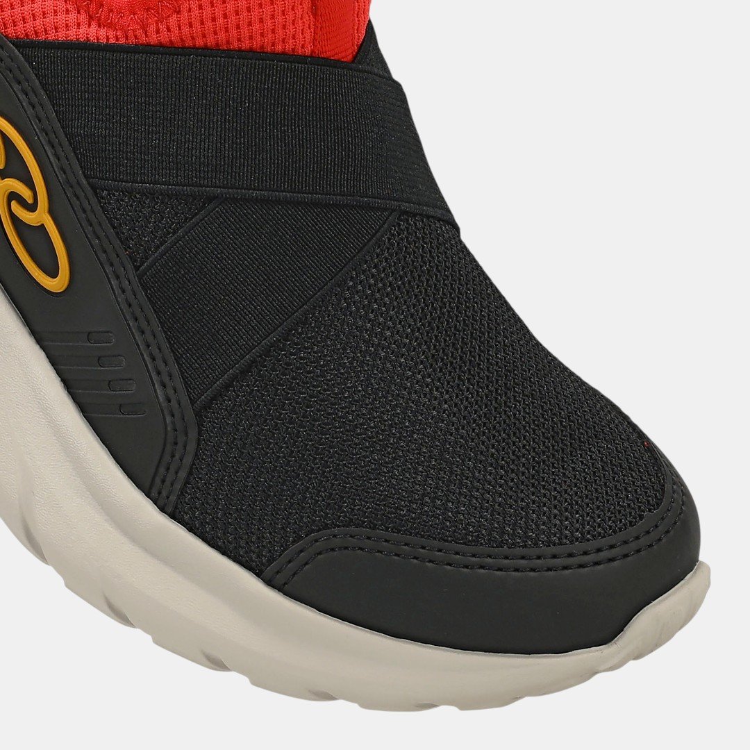 Tenis Olympikus Infantil Stream Kids Preto com Vermelho Preto 7