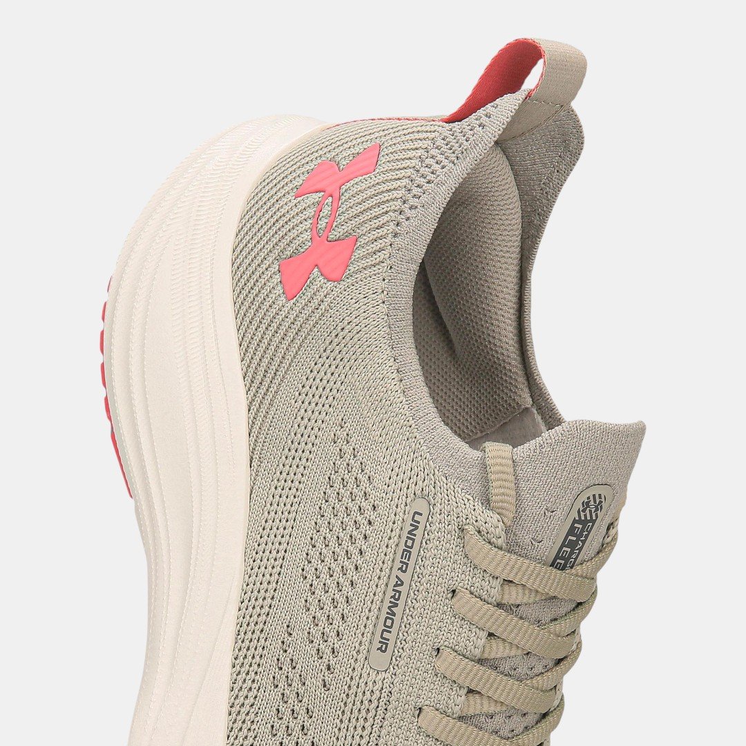 Tênis Under Armour Charged Fleek Cinza com Pink Cinza 7